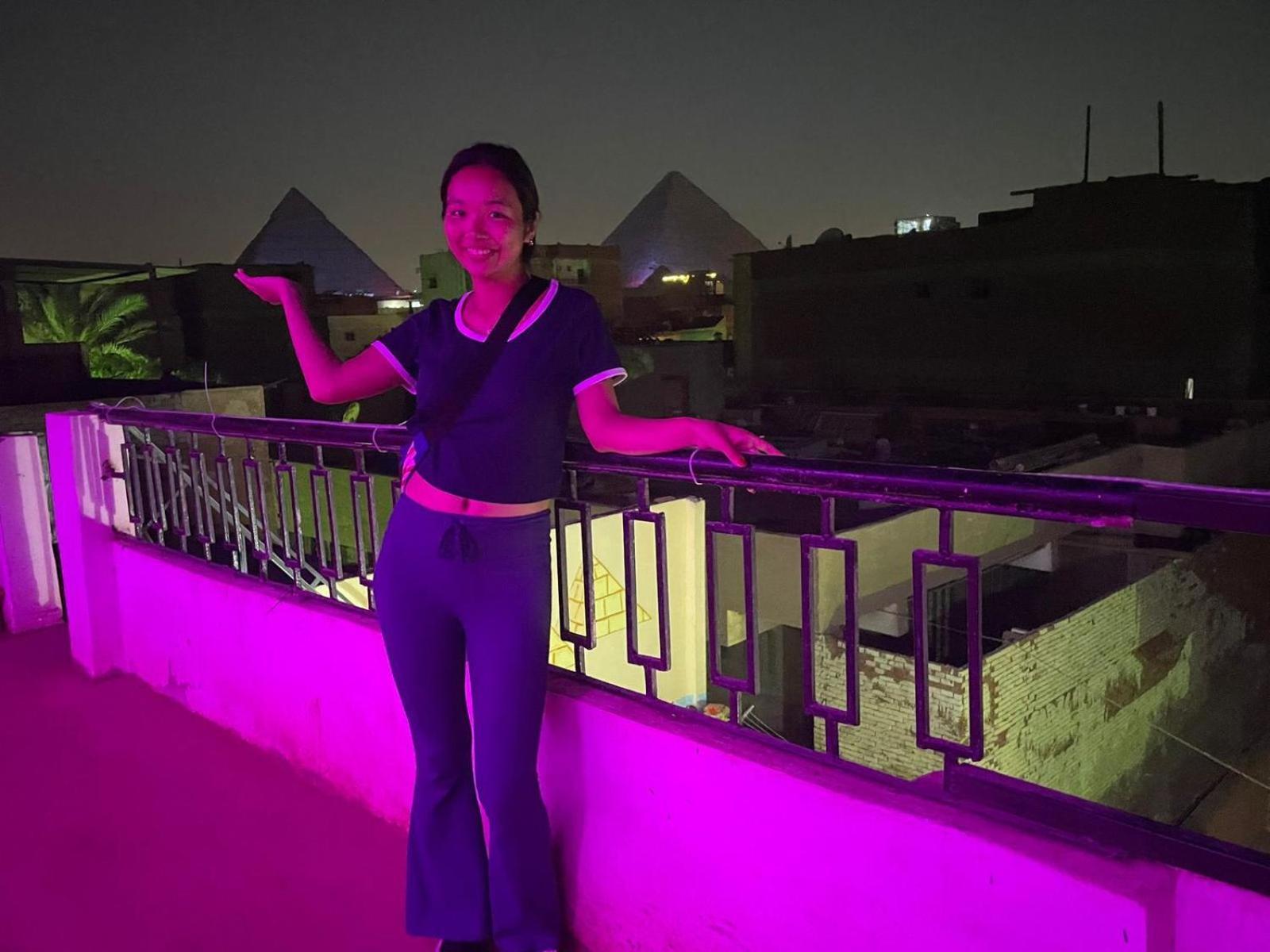 Jana Pyramids View In 3 Bed & Breakfast Kafrat al Jabal Exterior photo