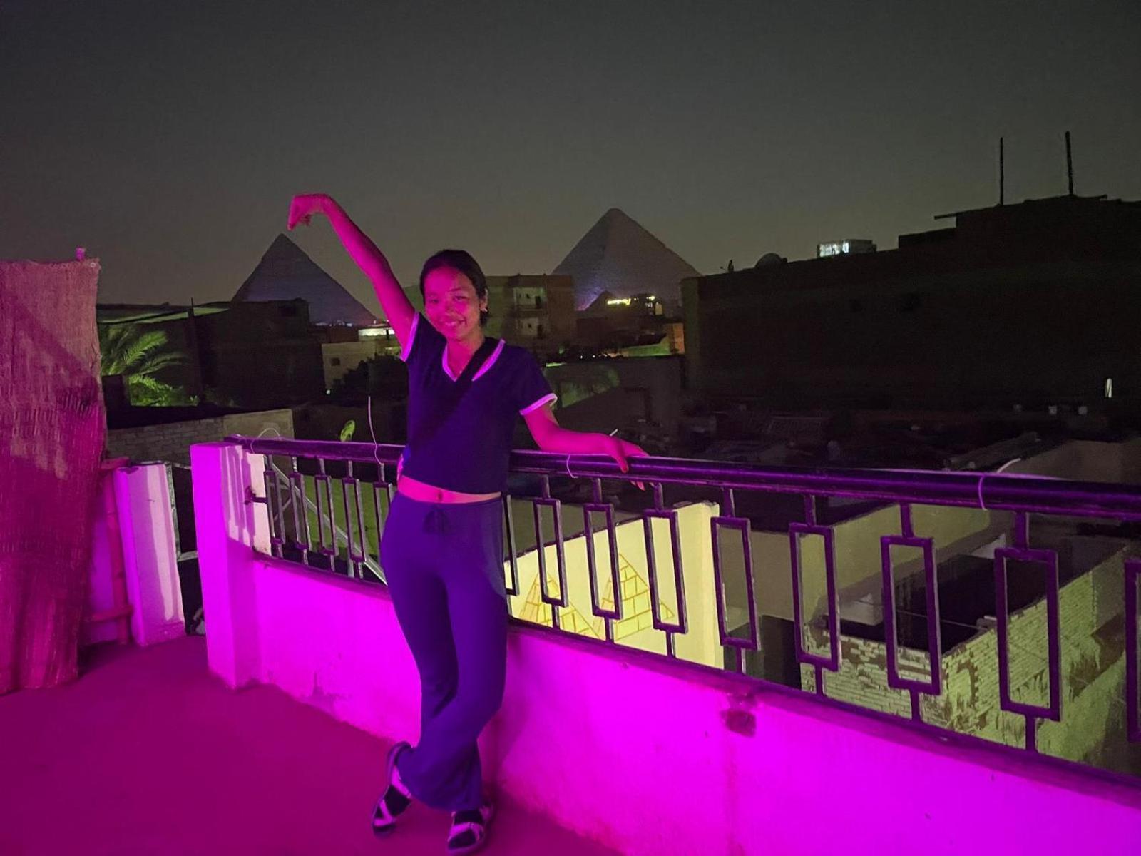 Jana Pyramids View In 3 Bed & Breakfast Kafrat al Jabal Exterior photo